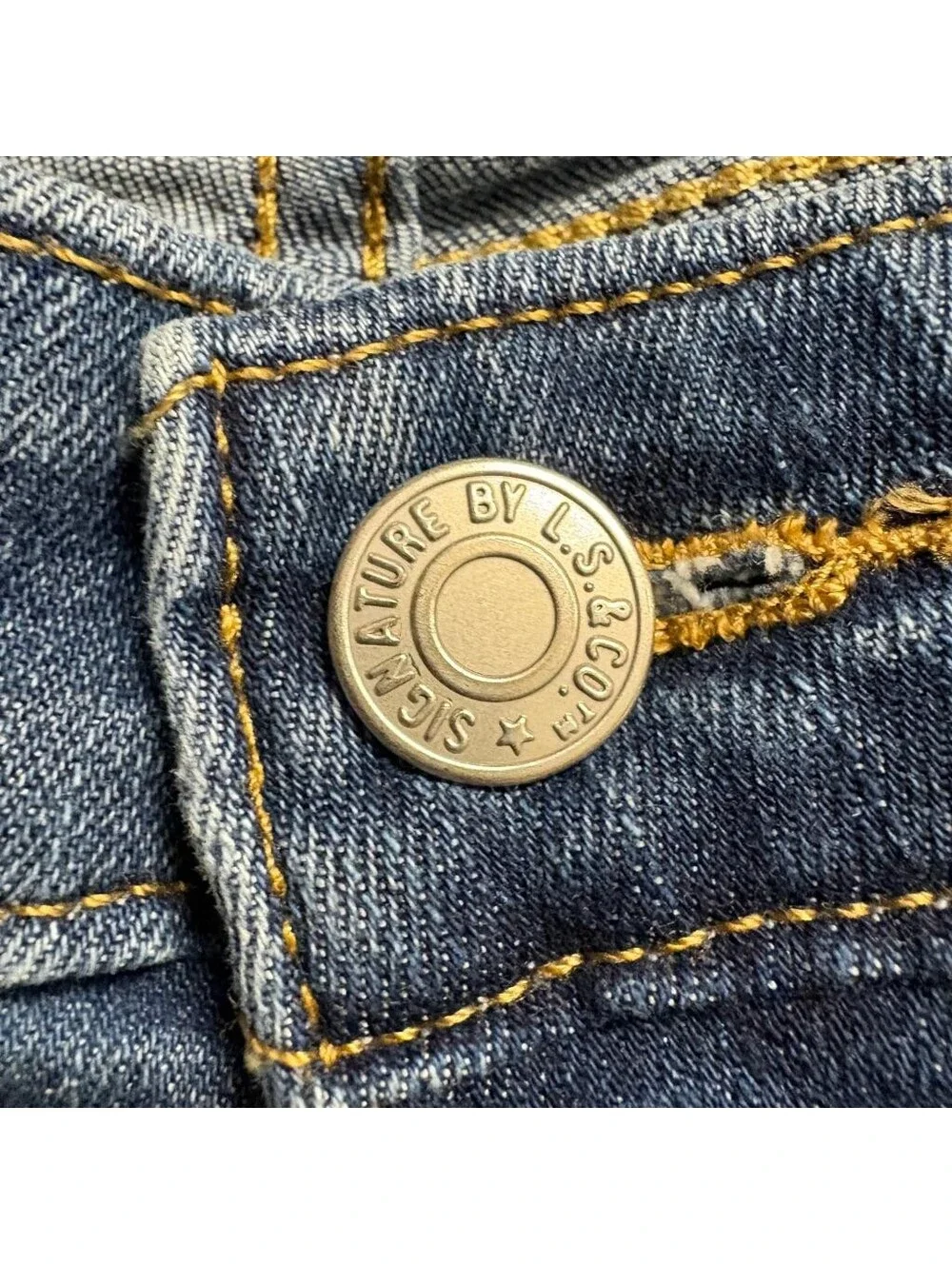 Signature by Levi Strauss Women High Rise Skinny Jeans Size 20M Blue Stretch